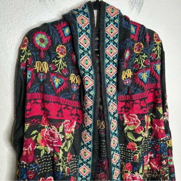 Johnny Was Biya Breilinha Hooded Duster extra large - Picture 2 of 16